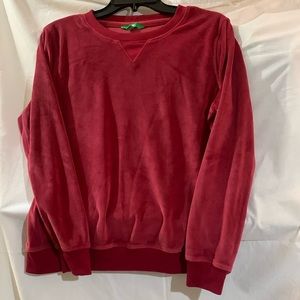 Dip Velour Sweatshirt